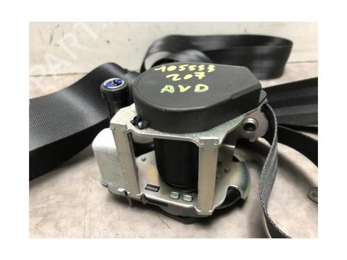 Front right seatbelt PEUGEOT 207 (WA_, WC_) 1.4 HDi | BP23100217I25 