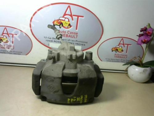 Used Right front brake caliper RENAULT LAGUNA III (BT0/1) 1.5 dCi (BT00, BT0A, BT0T, BT1J) (110 hp) 12970035