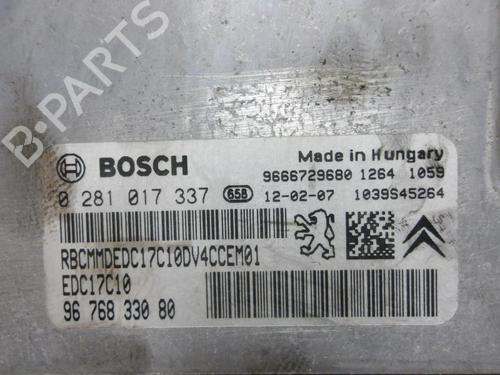 Used Engine control unit (ECU) CITROËN C3 II (SC_) 1.4 HDi 70 (SC8HZC, SC8HR0, SC8HP4) (68 hp) 31185516
