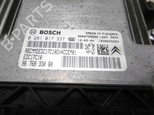 Engine control unit (ECU) CITROËN C3 II (SC_) 1.4 HDi 70 (SC8HZC, SC8HR0, SC8HP4) | BP30672918M57