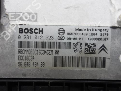 Used Engine control unit (ECU) PEUGEOT 207 (WA_, WC_) 1.4 HDi (68 hp) 31195571