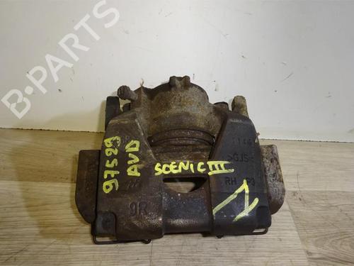 Used Right front brake caliper RENAULT SCÉNIC III (JZ0/1_) 1.5 dCi (110 hp) 13288435