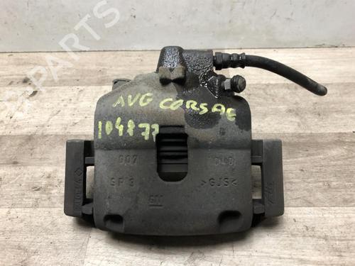 Used Left front brake caliper OPEL CORSA E (X15) 1.4 (08, 68) (90 hp) 23870176