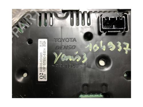 Instrument cluster TOYOTA YARIS (_P9_) 1.4 D-4D (NLP90_, NLP90R) | BP23036809C47 
