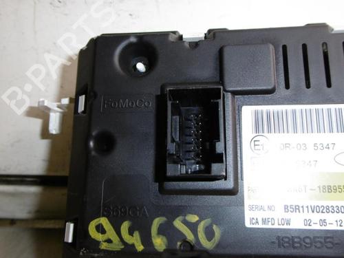 Multifunctionele display FORD FIESTA VI (CB1, CCN) 1.4 TDCi | BP12962877C48 