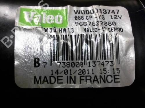 Front wiper motor CITROËN C4 Picasso I MPV (UD_) 1.6 HDi 110 | BP13036209M29 