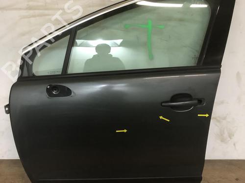 Used Left front door PEUGEOT 3008 I MPV (0U_) 1.6 HDi (114 hp) 23648482