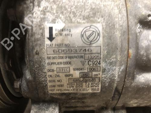 AC compressor ALFA ROMEO BRERA (939_) 2.2 JTS (939.DXB11) | BP23871685M34