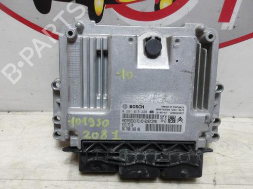 Used Engine control unit (ECU) PEUGEOT 208 I (CA_, CC_) 1.6 HDi (92 hp) 28721045