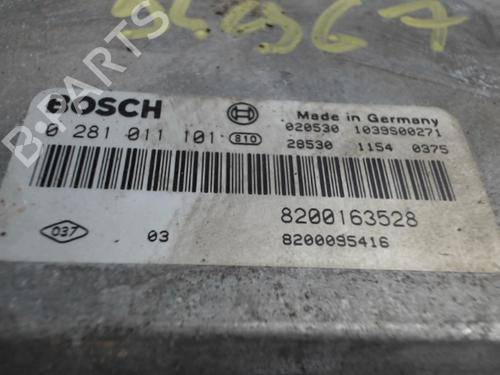 Engine control unit (ECU) RENAULT LAGUNA II (BG0/1_) 1.9 dCi (BG08, BG0G) | BP29378380M57 