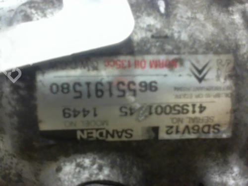 Used AC compressor PEUGEOT 206 Hatchback (2A/C) 1.4 HDi eco 70 (68 hp) 13273596