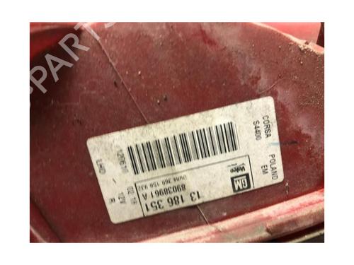 Right taillight OPEL CORSA D (S07) 1.0 (L08, L68) | BP20631378C35 