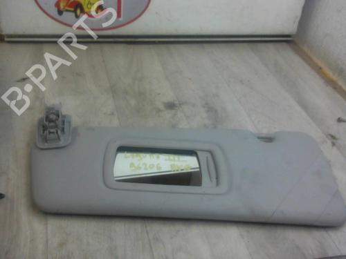 Used Left sun visor RENAULT LAGUNA III (BT0/1) 1.5 dCi (BT00, BT0A, BT0T, BT1J) (110 hp) 13286790