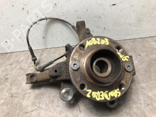 Used Left front steering knuckle DACIA SANDERO II TCe 90 (B8M1, B8MA, B8AC) (90 hp) 25307257
