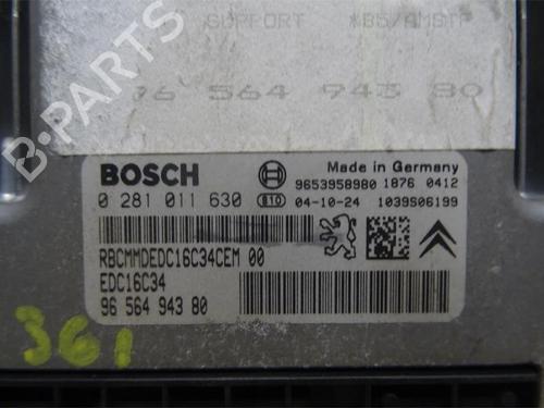 Engine control unit (ECU) CITROËN C4 Coupe (LA_) 1.6 HDi | BP13275219M57 
