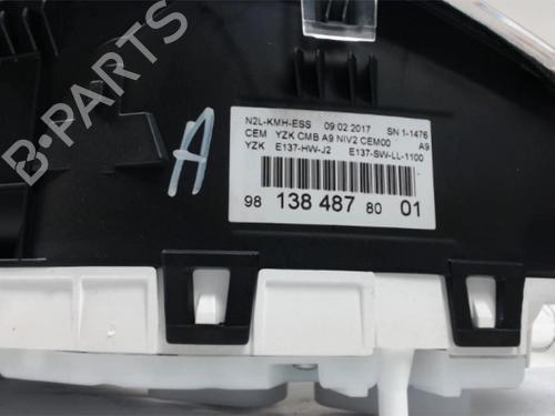 Instrument cluster PEUGEOT 2008 I (CU_) 1.2 VTi | BP12968815C47 