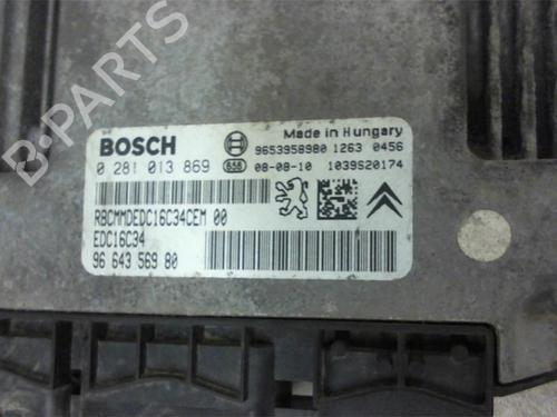 Øvrige styreenhet CITROËN JUMPY II Van 1.6 HDi 90 16V (90 hp) 28799858
