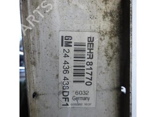 Intercooler OPEL ZAFIRA A MPV (T98) 2.2 DTI 16V (F75) | BP28334344M30 