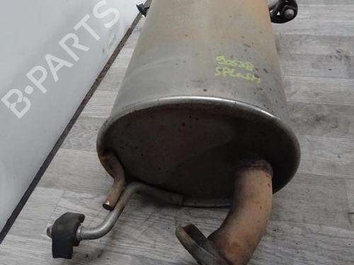 Exhaust system SUZUKI SPLASH (EX) 1.0 (A5B310) | BP13129822M121
