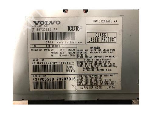 Radio VOLVO C30 (533) 1.6 D | BP26461823E6 