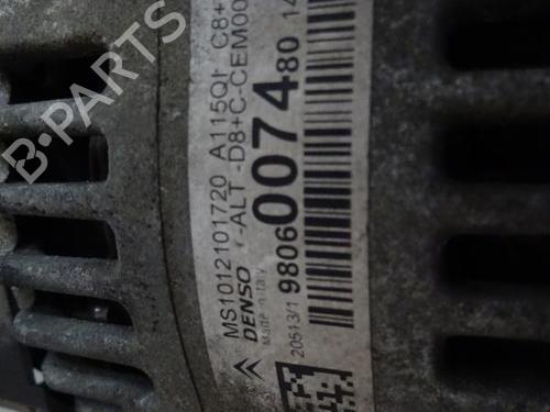 Alternator PEUGEOT 208 I (CA_, CC_) 1.2 VTI 82 | BP25298602M7