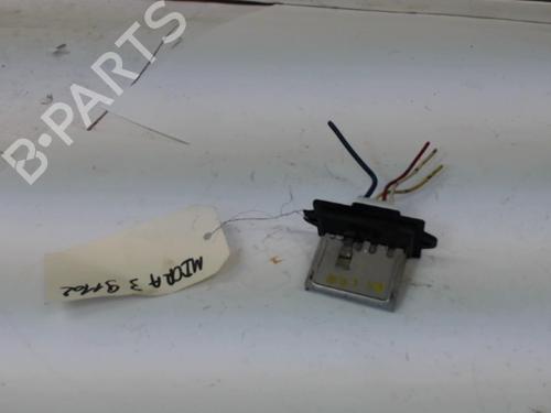Used Heater resistor NISSAN MICRA III (K12) 1.5 dCi (65 hp) 12964260