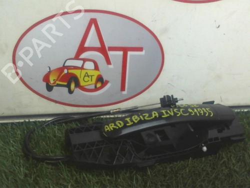 Used Rear right exterior door handle SEAT IBIZA IV (6J5, 6P1) 1.4 TSI (150 hp) 25297788
