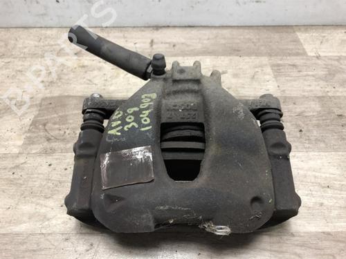 Used Right front brake caliper PEUGEOT 308 I (4A_, 4C_) 1.6 HDi (90 hp) 20629418