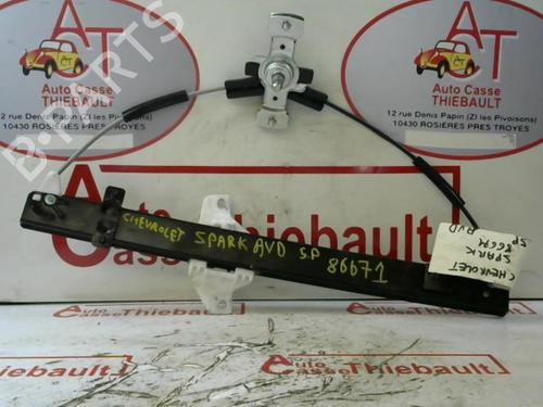 Used Front right window mechanism CHEVROLET SPARK (M300) 1.0 (68 hp) 31204015