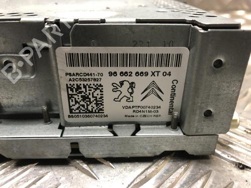 Radio CITROËN C3 II (SC_) 1.4 HDi 70 (SC8HZC, SC8HR0, SC8HP4) | BP24999438E6