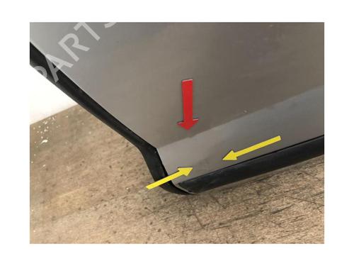 Left rear door PEUGEOT 3008 I MPV (0U_) 1.6 BlueHDi 120 | BP20634461C4 
