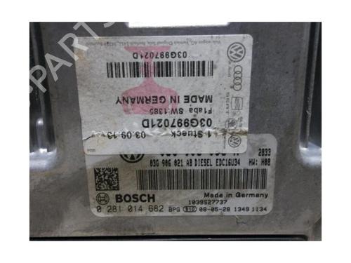 Motorstyringsenhed VW PASSAT B6 (3C2) 2.0 TDI | BP23034749M57 