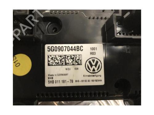 Climate control VW GOLF VII (5G1, BQ1, BE1, BE2) 1.4 TSI | BP25883925I5 