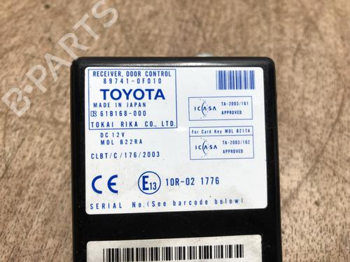 Used Electronic module TOYOTA COROLLA Verso (ZER_, ZZE12_, R1_) 2.0 D-4D (CUR10_, CUR10R) (116 hp) 13293388