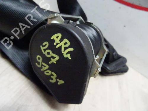 Used Rear left seatbelt PEUGEOT 207 (WA_, WC_) 1.6 HDi (90 hp) 31202904