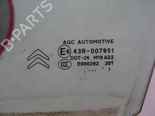 Used Front left door window CITROËN C3 II (SC_) 1.4 HDi 70 (SC8HZC, SC8HR0, SC8HP4) (68 hp) 30783292