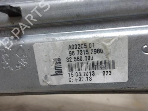 Rear left window mechanism PEUGEOT 208 I (CA_, CC_) 1.6 HDi | BP13265955C24 