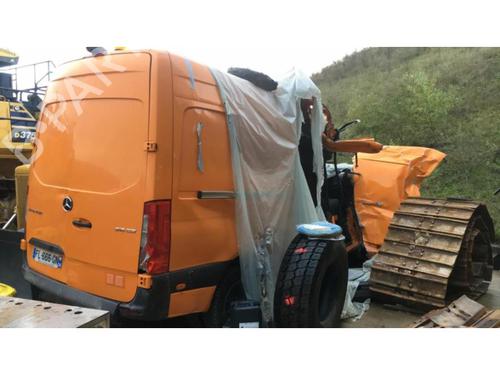 Left rear shock absorber MERCEDES-BENZ SPRINTER 5-t Platform/Chassis (B907) 516 CDI (907.153, 907.155, 907.253, 907.255) | BP28472139M18 