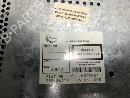 Used Radio FIAT BRAVO II (198_) 1.6 D Multijet (198AXL1B) (120 hp) 20613067