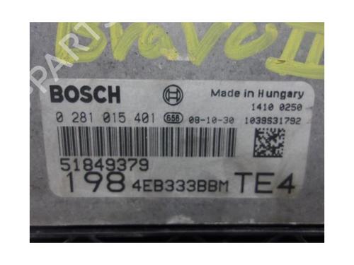 Engine control unit (ECU) FIAT BRAVO II (198_) 1.6 D Multijet (198AXH1B) | BP25799684M57 