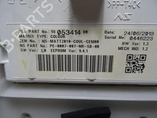 Used Instrument cluster Instrument cluster 13261832 13261832