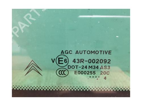 Rear left quarter glass CITROËN C5 III Break (RW_) 2.0 HDi | BP13224143C93 