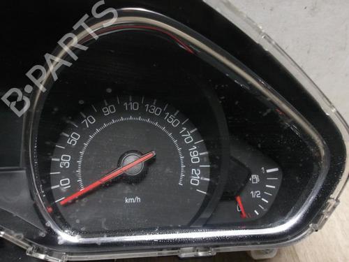 Used Instrument cluster PEUGEOT 208 I (CA_, CC_) 1.4 HDi (68 hp) 13261723
