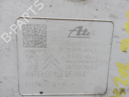 Used ABS pump PEUGEOT 208 I (CA_, CC_) 1.6 HDi (92 hp) 13292662