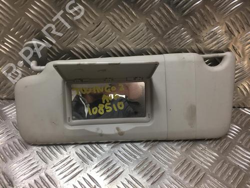 Used Left sun visor RENAULT TWINGO II (CN0_) 1.2 16V (CN04, CN0B) (75 hp) 24491640