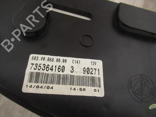 Used Instrument cluster FIAT IDEA (350_) 1.9 JTD (101 hp) 12966815