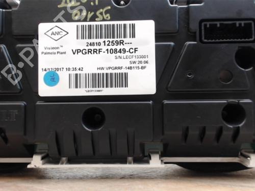 Instrument cluster RENAULT CLIO IV (BH_) 1.2 TCe 120 (BHAU) | BP20614616C47