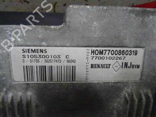 Engine control unit (ECU) RENAULT MEGANE I (BA0/1_) 1.6 e (BA0F, BA0S) | BP27729064M57 