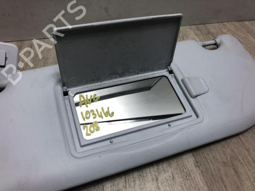 Used Left sun visor PEUGEOT 208 I (CA_, CC_) 1.6 HDi / BlueHDi 75 (75 hp) 23870132