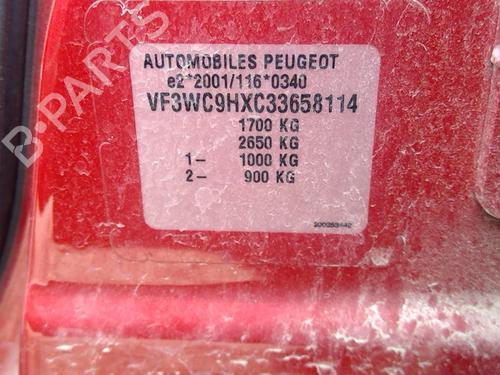 Rear parcel shelf PEUGEOT 207 (WA_, WC_) 1.6 HDi | BP20616255C85 